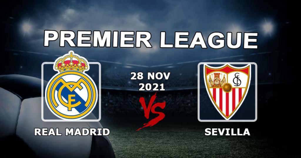 Real Madrid - Séville: pronostic et pari sur le match Exemples - 28.11.2021