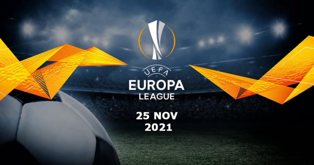 Prédictions pour la Ligue Europa - 25/11/2021 (Première partie)