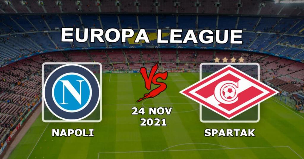 Naples - Spartak: pronostic et pari sur le match de Ligue Europa - 24/11/2021