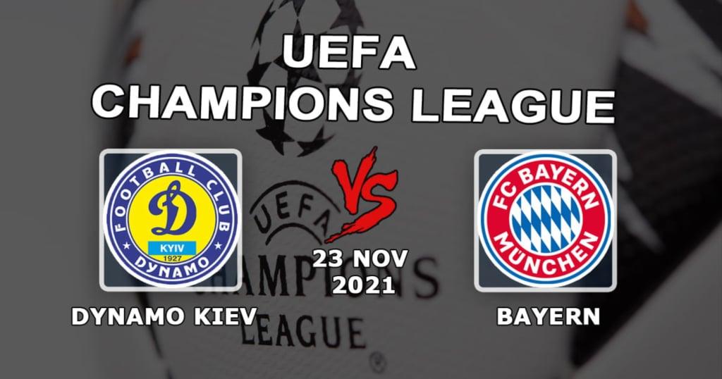 Dynamo Kiev - Bayern: pronostic et pari sur le match de Ligue des Champions - 23/11/2021