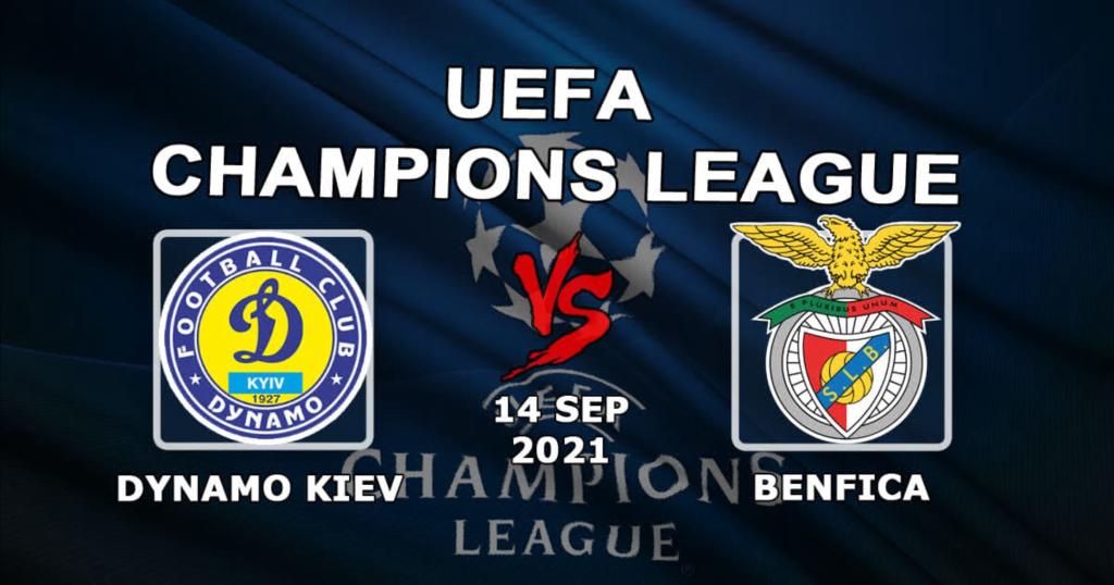 Dynamo Kiev - Benfica: pronostic et pari sur le match de Ligue des Champions - 14/09/2021