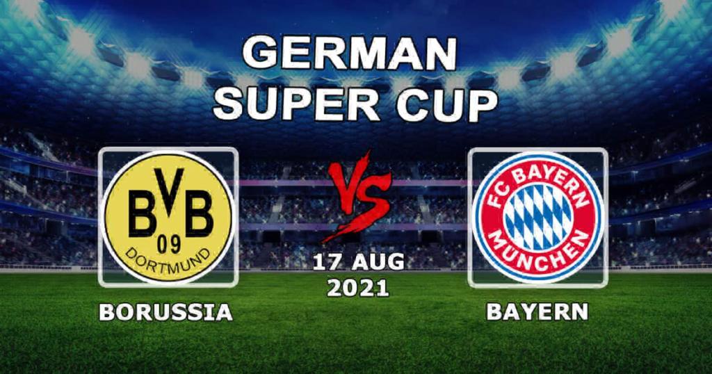 Borussia - Bayern: pronostic et pari sur la Supercoupe d'Allemagne - 17/08/21