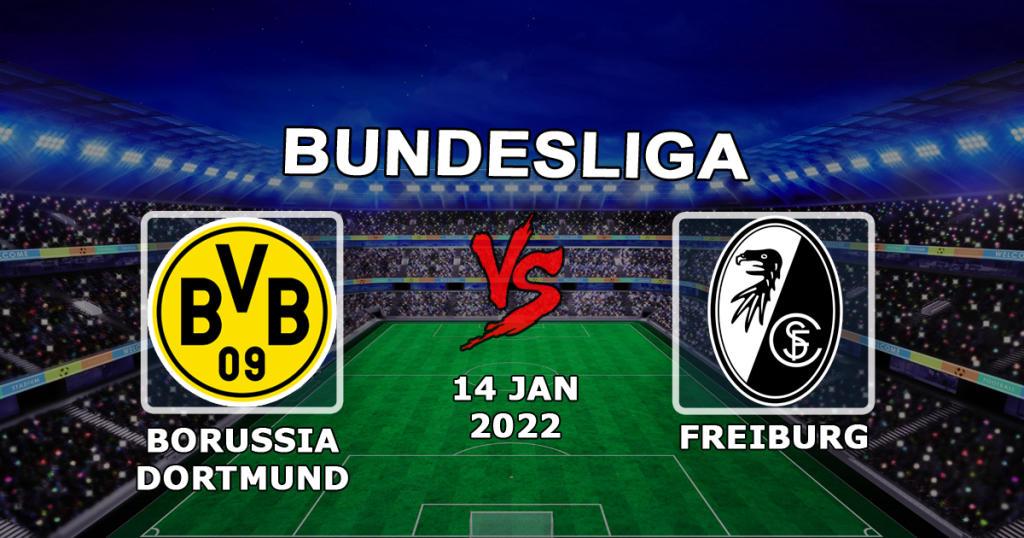 Borussia Dortmund - Fribourg: pronostic et pari sur le match de Bundesliga - 14/01/2022