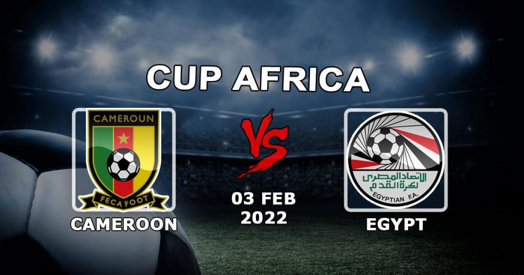 Cameroun - Egypte: pronostic pour 1/2 Coupe d'Afrique des Nations - 03.02.2022