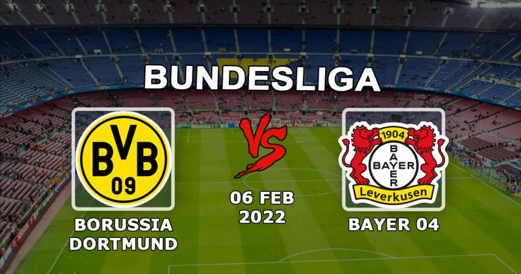 Borussia Dortmund - Bayer Leverkusen: pronostics et pari sur la Bundesliga - 06.02.2022