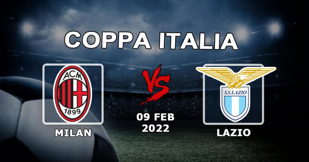 Milan - Lazio: pronostic et pari sur le match de Coppa Italia - 09.02.2022