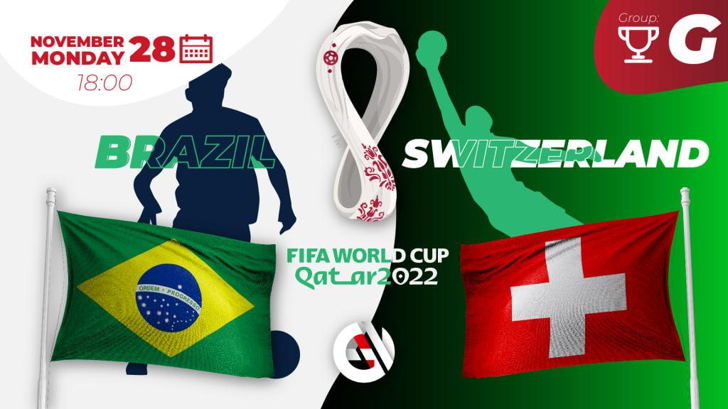 Brésil - Suisse: pronostic et pari sur la Coupe du monde 2022 au Qatar