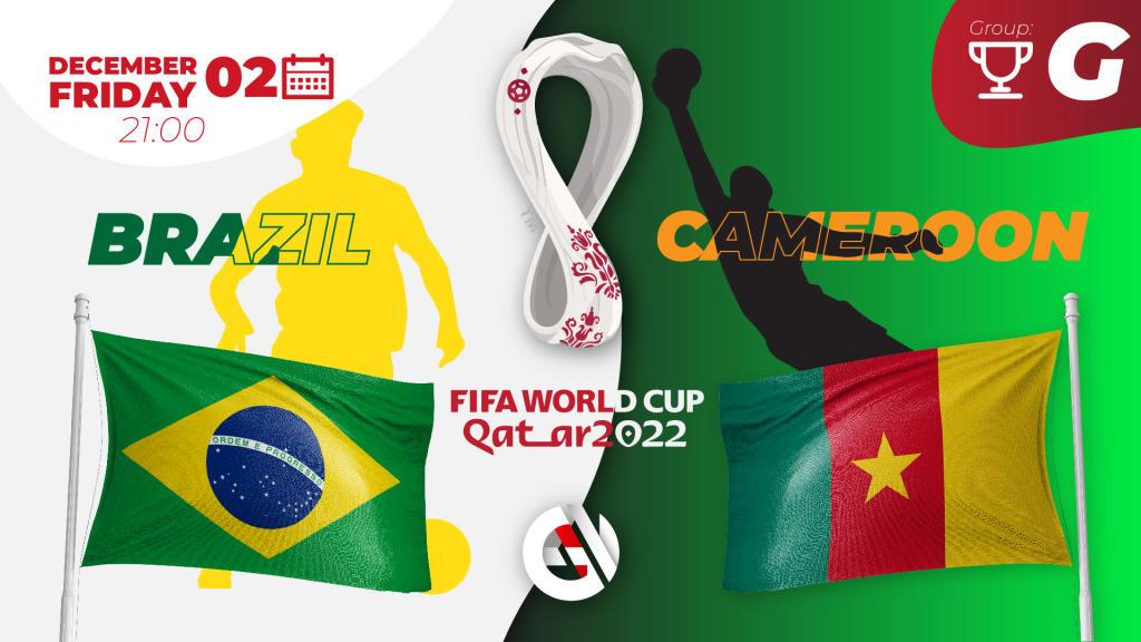 Brésil - Cameroun: pronostic et pari sur la Coupe du monde 2022 au Qatar