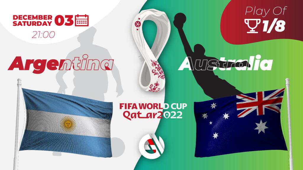 Argentine - Australie: pronostic et pari pour la Coupe du monde 2022 au Qatar