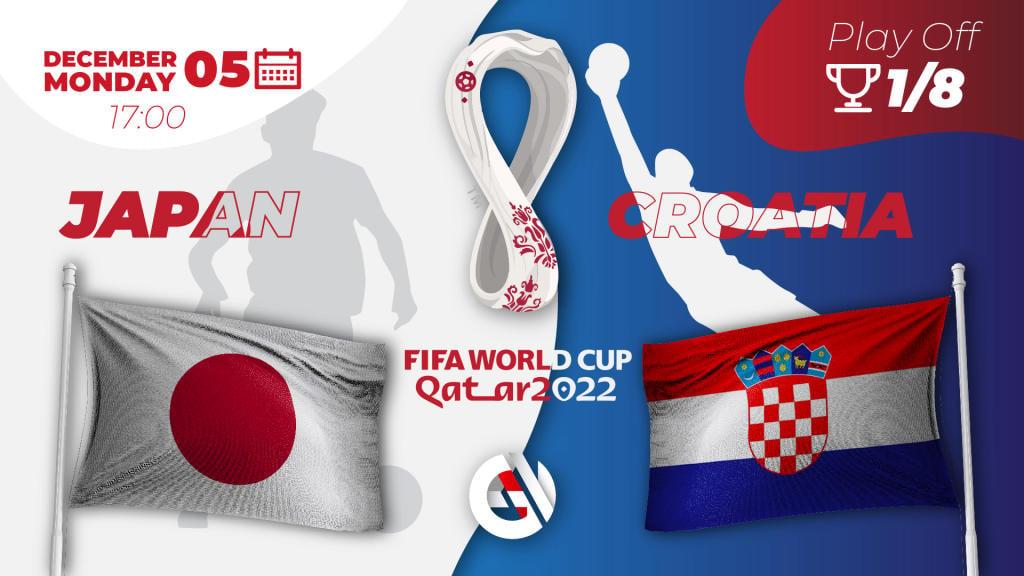 Japon - Croatie: pronostic et pari sur la Coupe du monde 2022 au Qatar