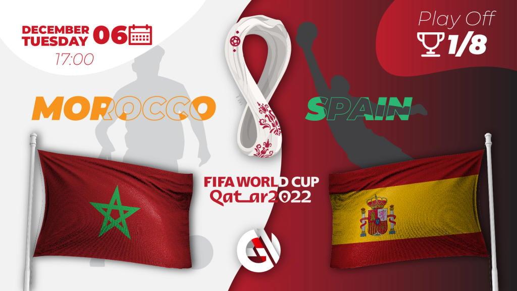 Maroc - Espagne: pronostic et pari sur la Coupe du monde 2022 au Qatar