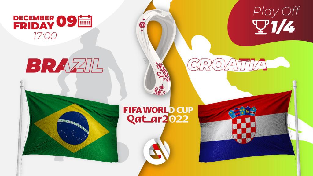 Brésil - Croatie: pronostic et pari sur la Coupe du monde 2022 au Qatar