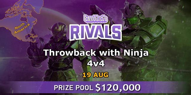 Twitch Rivals: Throwback with Ninja - 4v4