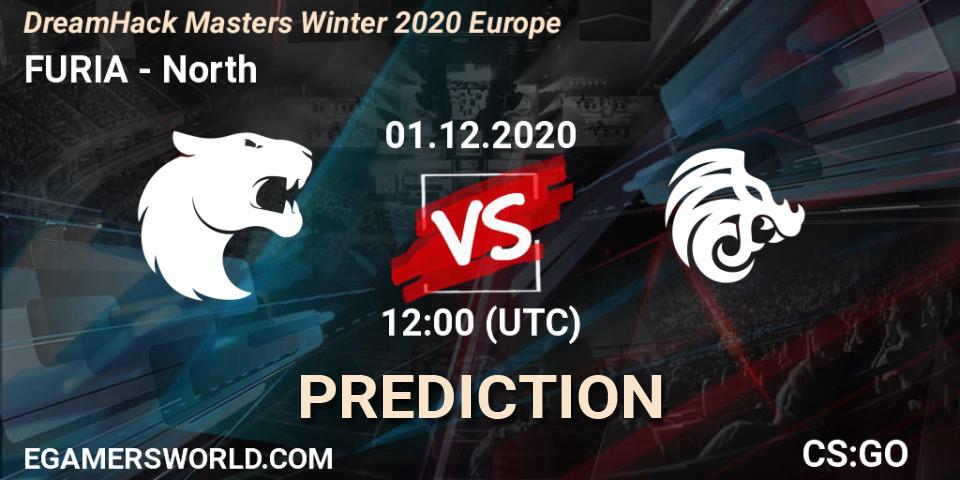 FURIA contre North : prédiction de match. 01.12.20. CS2 (CS:GO), DreamHack Masters Winter 2020 Europe