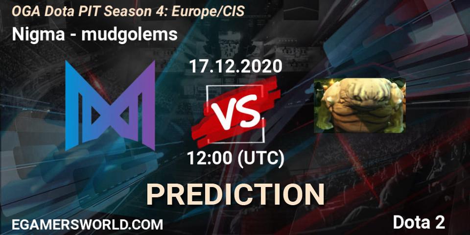 Nigma contre mudgolems : prédiction de match. 17.12.2020 at 11:59. Dota 2, OGA Dota PIT Season 4: Europe/CIS