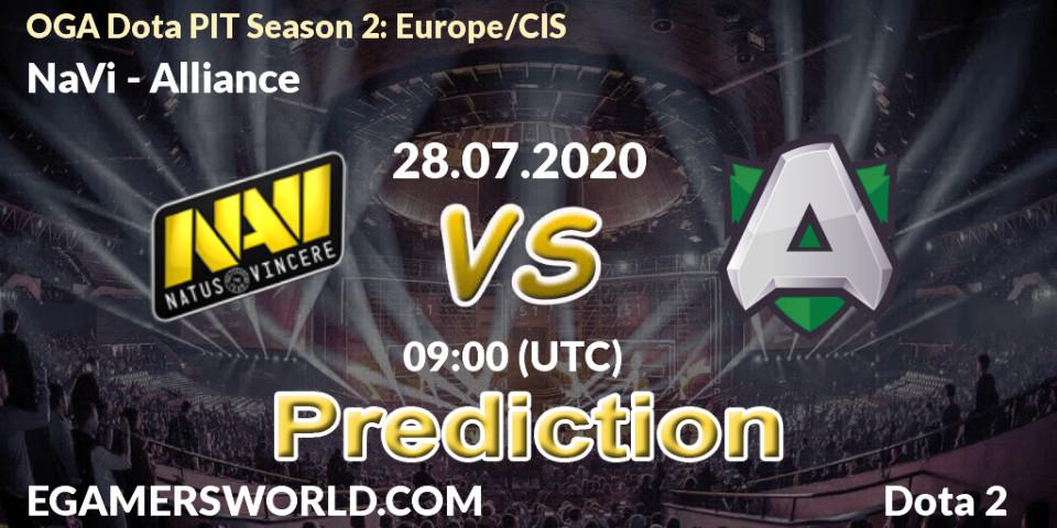 NaVi contre Alliance : prédiction de match. 28.07.2020 at 08:58. Dota 2, OGA Dota PIT Season 2: Europe/CIS