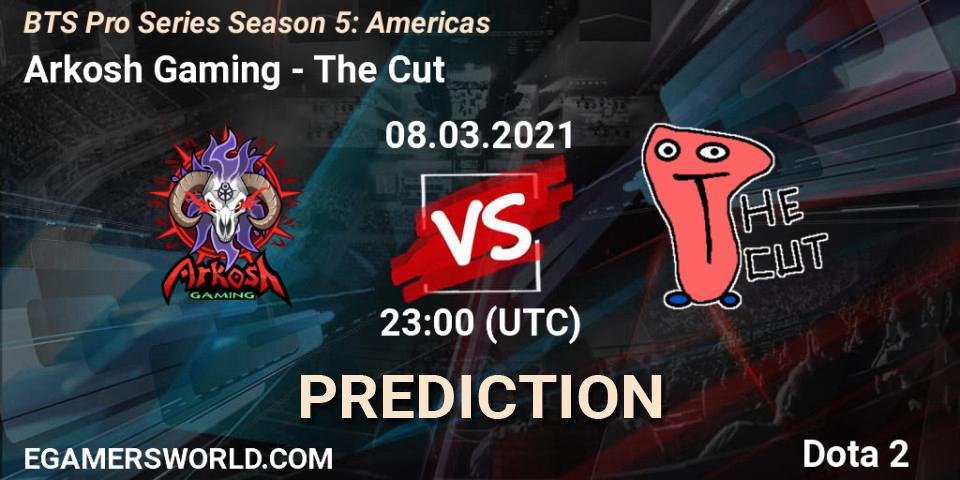 Arkosh Gaming contre The Cut : prédiction de match. 08.03.2021 at 22:57. Dota 2, BTS Pro Series Season 5: Americas