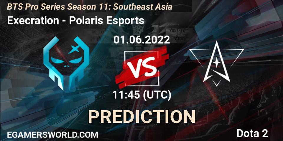 Execration contre Polaris Esports : prédiction de match. 01.06.2022 at 11:42. Dota 2, BTS Pro Series Season 11: Southeast Asia