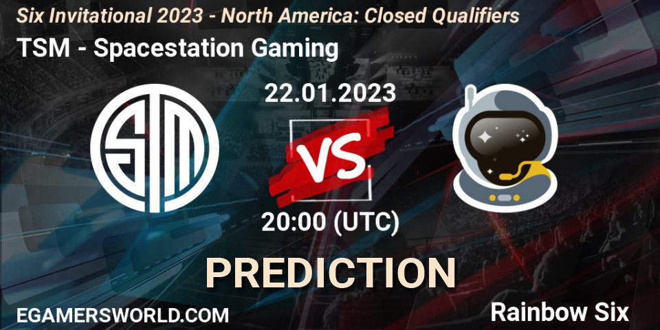 TSM contre Spacestation Gaming : prédiction de match. 22.01.23. Rainbow Six, Six Invitational 2023 - North America: Closed Qualifiers