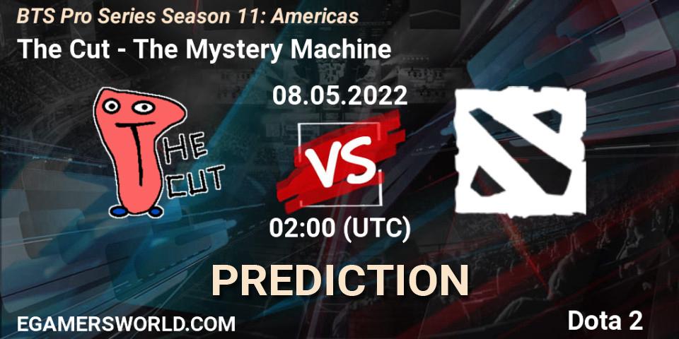 The Cut contre The Mystery Machine : prédiction de match. 08.05.2022 at 02:20. Dota 2, BTS Pro Series Season 11: Americas