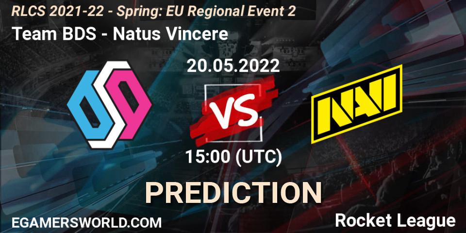 Team BDS contre Natus Vincere : prédiction de match. 20.05.22. Rocket League, RLCS 2021-22 - Spring: EU Regional Event 2