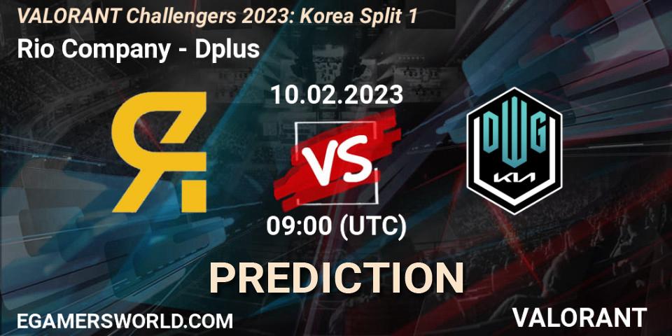 Rio Company contre Dplus : prédiction de match. 10.02.23. VALORANT, VALORANT Challengers 2023: Korea Split 1