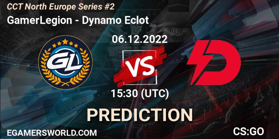 GamerLegion contre Dynamo Eclot : prédiction de match. 06.12.22. CS2 (CS:GO), CCT North Europe Series #2