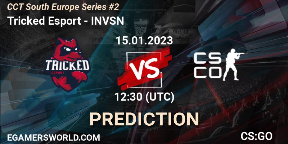 Tricked Esport contre INVSN : prédiction de match. 15.01.23. CS2 (CS:GO), CCT South Europe Series #2