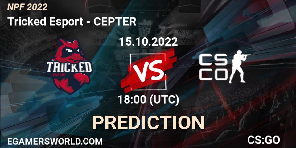 Tricked Esport contre Alpha Gaming : prédiction de match. 15.10.2022 at 18:10. Counter-Strike (CS2), NPF 2022