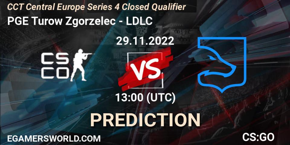 PGE Turow Zgorzelec contre LDLC : prédiction de match. 29.11.22. CS2 (CS:GO), CCT Central Europe Series 4 Closed Qualifier