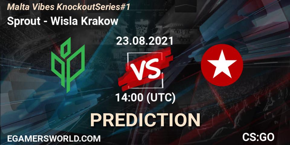 Sprout contre Wisla Krakow : prédiction de match. 23.08.2021 at 14:00. Counter-Strike (CS2), Malta Vibes Knockout Series #1