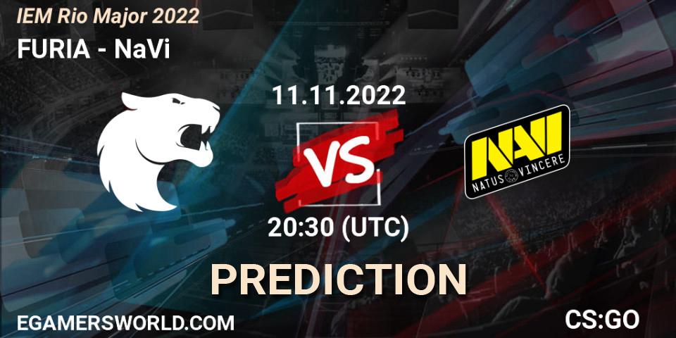 FURIA contre NaVi : prédiction de match. 11.11.22. CS2 (CS:GO), IEM Rio Major 2022