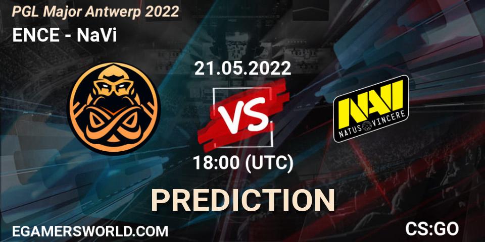ENCE contre NaVi : prédiction de match. 21.05.22. CS2 (CS:GO), PGL Major Antwerp 2022