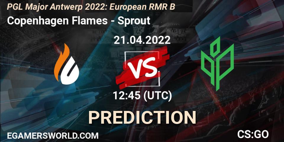 Copenhagen Flames contre Sprout : prédiction de match. 21.04.22. CS2 (CS:GO), PGL Major Antwerp 2022: European RMR B