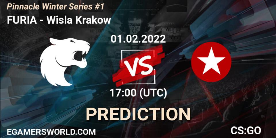FURIA contre Wisla Krakow : prédiction de match. 01.02.22. CS2 (CS:GO), Pinnacle Winter Series #1