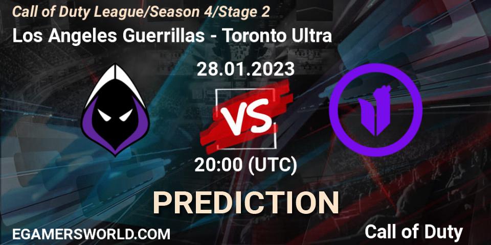 Los Angeles Guerrillas contre Toronto Ultra : prédiction de match. 28.01.23. Call of Duty, Call of Duty League 2023: Stage 2 Major Qualifiers