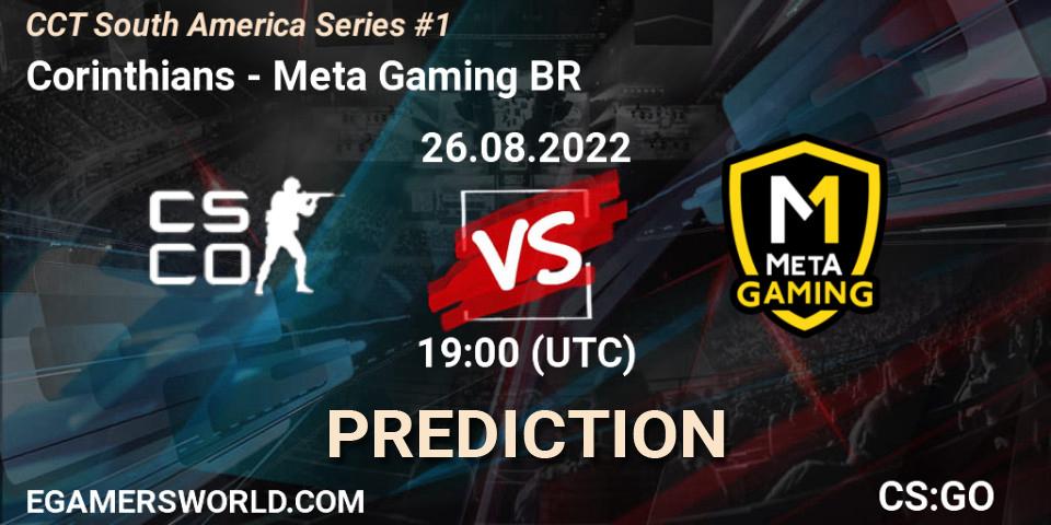 Corinthians contre Meta Gaming BR : prédiction de match. 26.08.22. CS2 (CS:GO), CCT South America Series #1