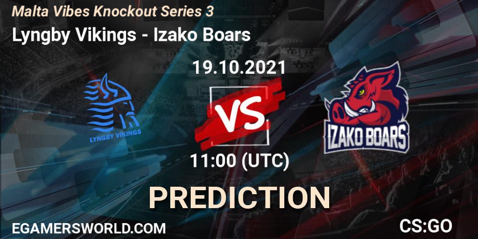 Lyngby Vikings contre Izako Boars : prédiction de match. 19.10.21. CS2 (CS:GO), Malta Vibes Knockout Series 3