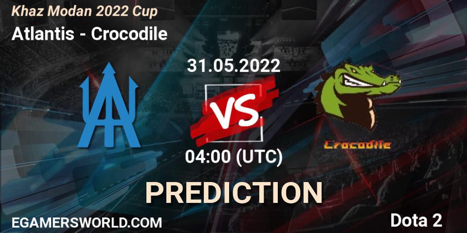 Atlantis contre Crocodile : prédiction de match. 31.05.2022 at 04:10. Dota 2, Khaz Modan 2022 Cup