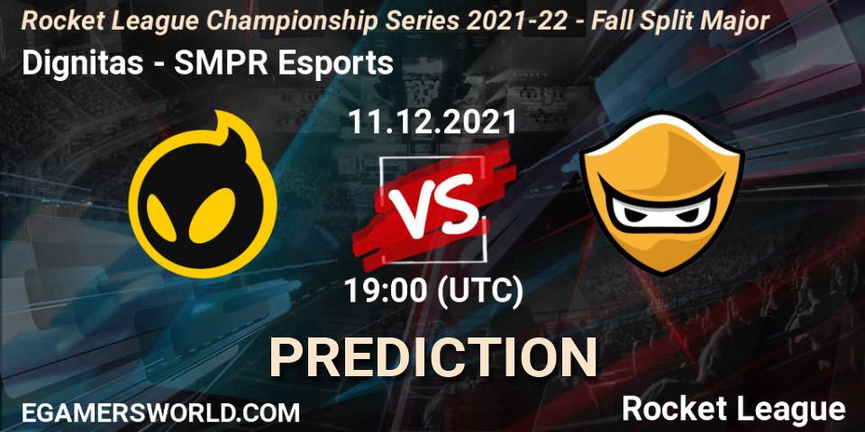Dignitas contre SMPR Esports : prédiction de match. 11.12.2021 at 16:00. Rocket League, RLCS 2021-22 - Fall Split Major