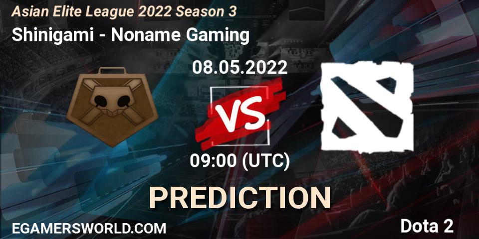Shinigami contre Noname Gaming : prédiction de match. 08.05.2022 at 08:57. Dota 2, Asian Elite League 2022 Season 3
