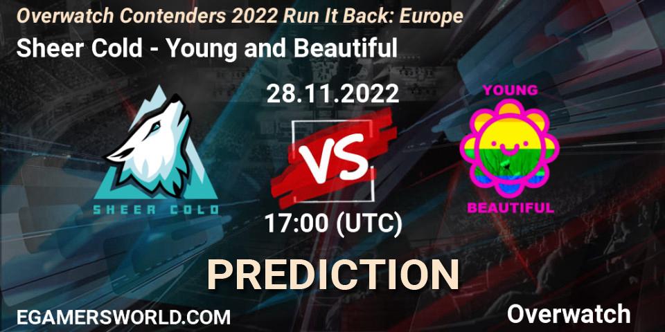 Sheer Cold contre Young and Beautiful : prédiction de match. 29.11.2022 at 20:00. Overwatch, Overwatch Contenders 2022 Run It Back: Europe