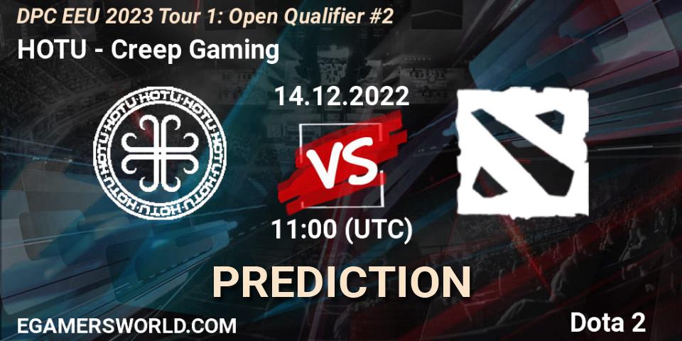 NaVi Junior contre Creep Gaming : prédiction de match. 14.12.2022 at 11:05. Dota 2, DPC EEU 2023 Tour 1: Open Qualifier #2