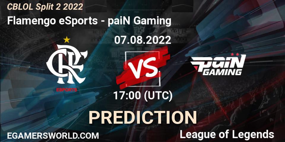 Flamengo eSports contre paiN Gaming : prédiction de match. 07.08.22. LoL, CBLOL Split 2 2022