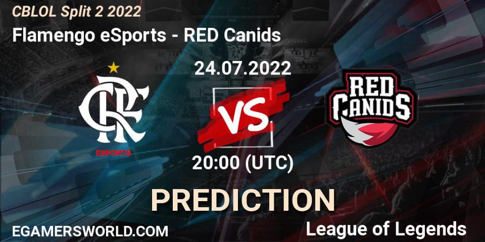 Flamengo eSports contre RED Canids : prédiction de match. 24.07.22. LoL, CBLOL Split 2 2022