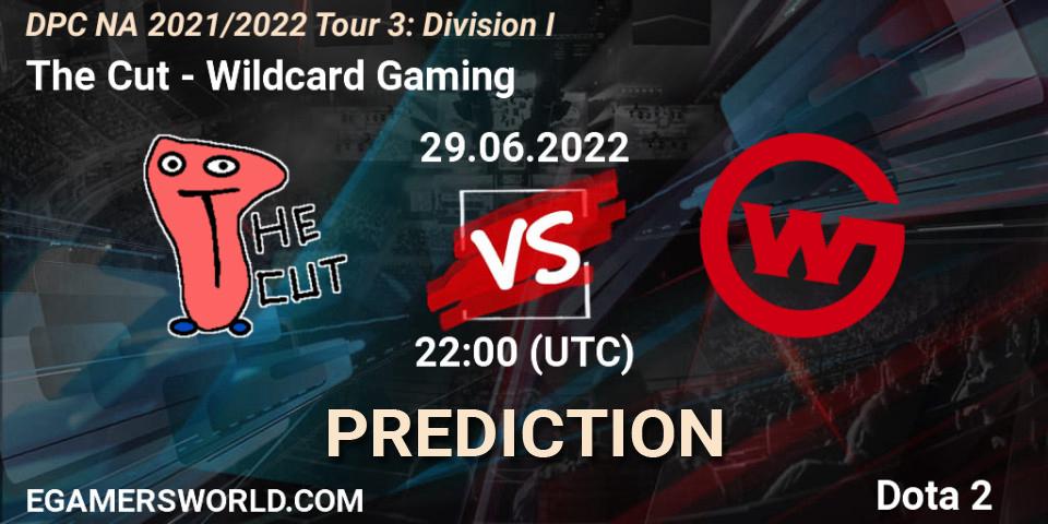 The Cut contre Wildcard Gaming : prédiction de match. 29.06.22. Dota 2, DPC NA 2021/2022 Tour 3: Division I