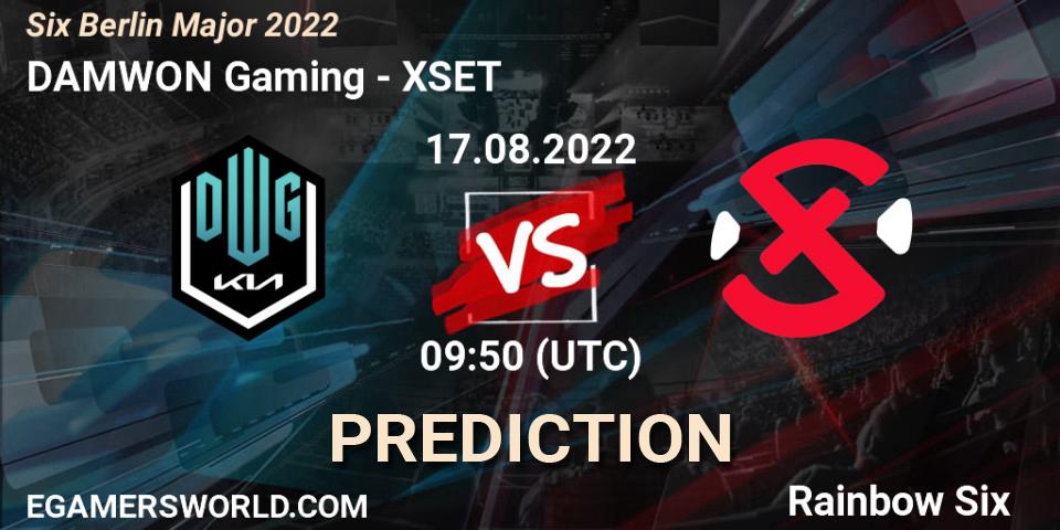 DAMWON Gaming contre XSET : prédiction de match. 17.08.22. Rainbow Six, Six Berlin Major 2022