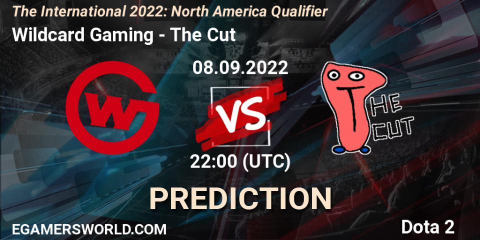 Wildcard Gaming contre The Cut : prédiction de match. 08.09.2022 at 20:49. Dota 2, The International 2022: North America Qualifier