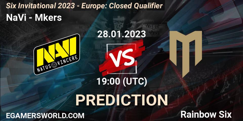 NaVi contre Mkers : prédiction de match. 28.01.23. Rainbow Six, Six Invitational 2023 - Europe: Closed Qualifier