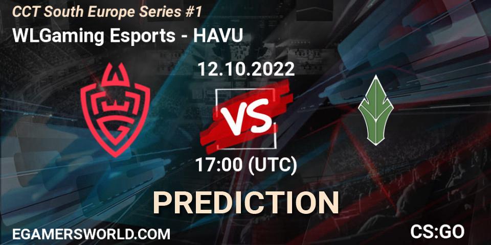 WLGaming Esports contre HAVU : prédiction de match. 12.10.22. CS2 (CS:GO), CCT South Europe Series #1
